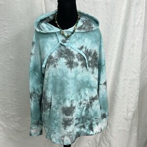 Zelos tie-dyed Hoodie